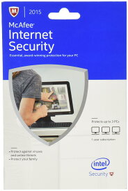 【中古】【未使用・未開封品】コンピュータ用インターネットセキュリティ2015ソフトウェア、Windows、3PCにつき1ユーザー。
