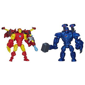 【中古】【未使用・未開封品】Marvel Super Hero Mashers Iron Man vs. Iron Monger Mash Pack