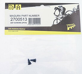 【中古】【未使用・未開封品】Magura EBT Screws w/O-ring, Reservoir Bleed Screw T25