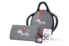 【中古】【未使用・未開封品】ABDolly Home Fitness Abdominal Abs Exercise Machine Equipment with Workout DVD