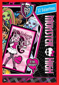 【中古】【未使用・未開封品】Paper Magic 32CT Showcase Monster High Kids Classroom Valentine Exchange Cards