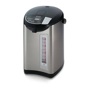 【中古】【未使用・未開封品】Tiger PDU-A50U-K Electric Water Boiler and Warmer, Stainless Black, 5.0-Liter by Tiger Corporation