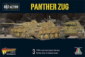 【中古】【未使用・未開封品】Bolt Action - Panther Zug - 1/56th Scale - Warlord Games