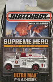 【中古】【未使用・未開封品】Matchbox Supreme Hero Fire Engine White