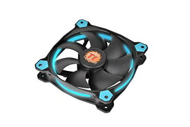 【中古】【未使用・未開封品】Thermaltake高静圧円形LEDリングケース/ラジエーターファン 防振マウントシステム搭載 冷却 Riing 14 LED 140mm CL-F039-PL14BU-A
