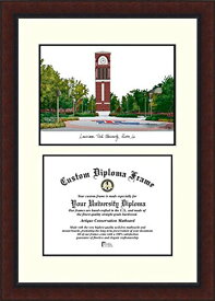 【中古】【未使用・未開封品】Campusimages LA993LV University of Louisiana-Lafayette Legacy Scholar Diploma Frame