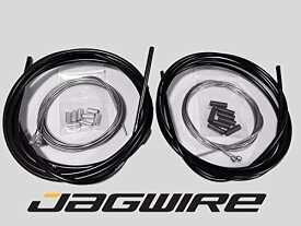 【中古】【未使用・未開封品】JAGWIRE ROAD SHOP KIT - Complete Brake & Shifter Cable and Housing Kit- Black - Campagnolo