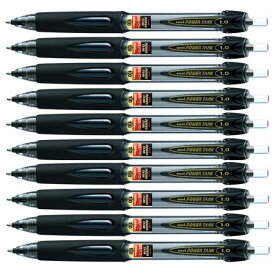 【中古】【未使用・未開封品】Uni SN200PT10.24 パワータンク 格納式ボールペン 1.0mm ブラックインク 10本パック