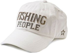 【中古】【未使用・未開封品】Pavilion Gift Company 釣り人 帽子 L ホワイト