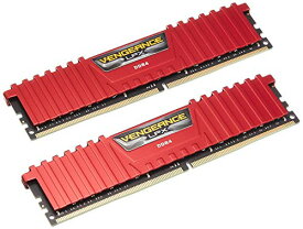 【中古】【未使用・未開封品】CORSAIR DDR4 デスクトップPC用 メモリモジュール VENGEANCE LPX Series 16GB×2枚キット CMK32GX4M2A2666C16R