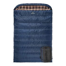 【中古】【未使用・未開封品】TETON Sports Mammoth +20F Queen-Size Double Sleeping Bag; Warm and Comfortable for Family Camping 141［並行輸入］