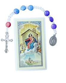 【中古】【未使用・未開封品】Our Lady of Loretto チャプレット 祈りのカード付き 英語とスペイン語であります