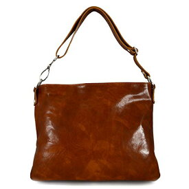 【中古】【未使用・未開封品】Made In Italy Genuine Leather Woman Shoulder Bag Color Brown - Woman Bag