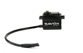 【中古】【未使用・未開封品】Savox SC1256TG-BE Black Edition Standard Size Coreless Digital Servo .15/277