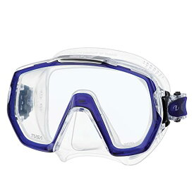 【中古】【未使用・未開封品】(Cobalt Blue) - Tusa Freedom Elite - snorkelling scuba diving mask adult professional silicone (M-1003)