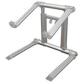 【中古】【未使用・未開封品】FOLDING TABLETOP LAPTOP/TABLET STAND IN MACBOOK PRO SILVER