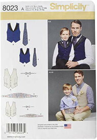 【中古】【未使用・未開封品】Simplicity Creative Patterns Cummerbund and Ascot Boys' and Men's Vest and Bow-Tie by Simplicity Creative Patterns