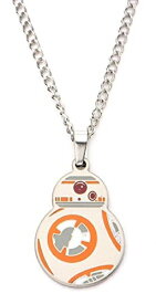 【中古】【未使用・未開封品】STAR WARS VII : The Force Awakens BB - 8カットアウトステンレススチールネックレス