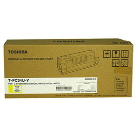 【中古】【未使用・未開封品】Original Toshiba T-FC34-UY Yellow Toner Cartridge for e-STUDIO 287cs/347cs/407cs (11,500 Pages) by Toshiba