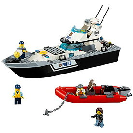 【中古】【未使用・未開封品】LEGO CITY Police Patrol Boat 60129