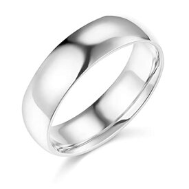【中古】【未使用・未開封品】Wellingsale 結婚指輪 メンズ 14Kイエローまたはホワイトゴールド ソリッド 6mm 快適フィット 伝統的な結婚指輪