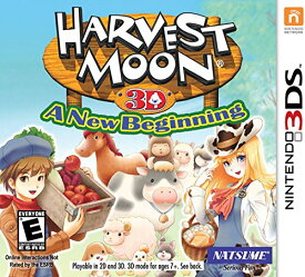 【中古】【未使用・未開封品】Harvest Moon 3D A New Beginning Nintendo 3DS 牧場物語3D A ニンテンドー3DS ビデオゲーム 英語北米版 [並行輸入品]