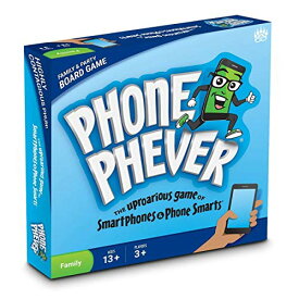 【中古】【未使用・未開封品】Phone Phever ボードゲーム ? 楽しい高速ファミリーパーティーボードゲーム ? 魅力的なトリビアの質問に答えると楽しいチャレンジを完成させる