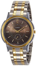 【中古】【未使用・未開封品】Timex Emperaアナログブラウンダイヤルメンズwatch-tw000u307