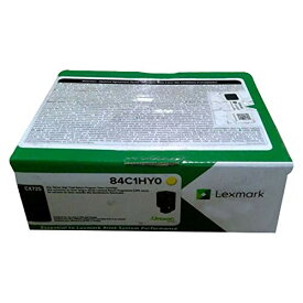 【中古】【未使用・未開封品】Lexmark - High Yield - yellow - original - toner cartridge LCCP, LRP - for Lexmark CX725de, CX725dhe, CX725dthe