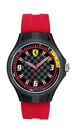 【中古】【未使用・未開封品】フェラーリ Scuderia Pit Crew シリコンメンズ腕時計 0830282