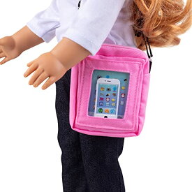 【中古】【未使用・未開封品】Phone and Computer Tablet Set for American Girl Dolls (Premium Metal Construction, Includes Carry Bag)