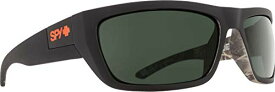 【中古】【未使用・未開封品】Spy Men's Polarized Dega 673368423864 Black Rectangle Sunglasses