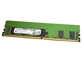 【中古】【未使用・未開封品】Micron 8GB PC4-19200 DDR4-2400MHz ECC Registered CL17 288-Pin DIMM 1.2V シングルランクメモリーモジュール Mfr P/N MTA9ASF1G72PZ-2G3B1