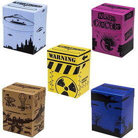 【中古】【未使用・未開封品】Set of 5 The Big Box Oversize Designed Deck Boxes with Dividers by Stratagem by Stratagem