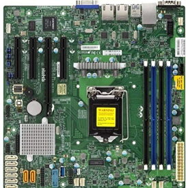 【中古】【未使用・未開封品】Supermicro マザーボード MBD-X11SSM-F-B Xeon E3-1200 v5 LGA1151 ソケット H4 C236 PCI Express SATA MicroATX バルク