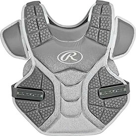 【中古】【未使用・未開封品】(Silver/White) - Rawlings Sporting Goods Softball Protective Velo Chest Protector 33cm SBCPVELI