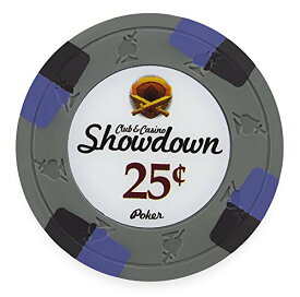 【中古】【未使用・未開封品】50パックShowdown Poker Chips , Heavyweight 13.5-gramクレイComposite by Claysmithゲーム