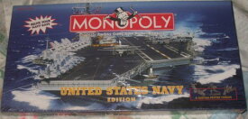 【中古】【未使用・未開封品】Monopoly United States Navy Edition Board Game by USAopoly