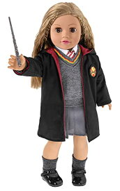 【中古】【未使用・未開封品】Ebuddy Hermione Granger- Inspired Doll Clothes Shoes for American Girl Dolls: 8pc Hogwarts-like School Uniform with