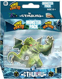 【中古】【未使用・未開封品】キング・オブ・トーキョー モンスターパック-クトゥルフ (King of Tokyo: Cthulhu Monster Pack) ボードゲーム