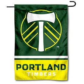 【中古】【未使用・未開封品】Portland Timbers両面ガーデン旗