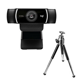 【中古】【未使用・未開封品】Logitech C922 Pro Stream Webcam 1080P Camera for HD Video Streaming & Recording 720P at 60Fps with Tripod Included 141［並行輸入］
