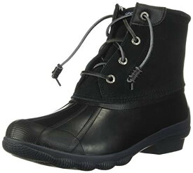 【中古】【未使用・未開封品】Sperry Women's, Syren Gulf Boots Black 8 M