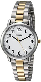 【中古】【未使用・未開封品】Timex Women's TW2R23900 Easy Reader Two-Tone/White Stainless Steel Bracelet Watch