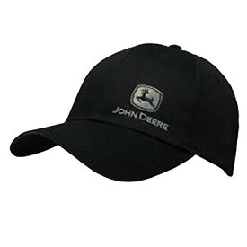 【中古】【未使用・未開封品】John Deere Black with Silver John Deere Logo Snapback Hat - 13080428BK00