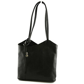 【中古】【未使用・未開封品】Made In Italy Genuine Leather Shoulder Bag Color Black - Woman Bag