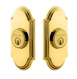 【中古】【未使用・未開封品】Grandeur 826027ダブル円柱デッドボルト Double Cylinder Deadbolt 2.75 Keyed Alike 826029 1