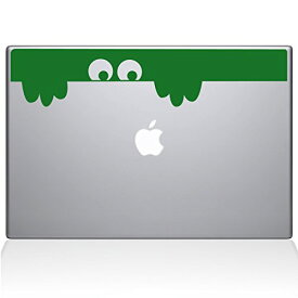 【中古】【未使用・未開封品】The Decal Guru Peek-a-Boo Monster MacBook デカール ビニールステッカー - 13インチ MacBook Pro (2016年以降) - グリーン(1149-MAC-13X-LG)