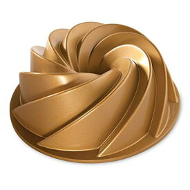 【中古】【未使用・未開封品】Nordic Ware Gold Premier Heritage Bundt Pan