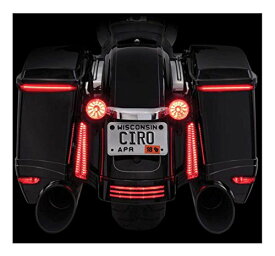 【中古】【未使用・未開封品】Ciro バッグブレードLEDライト '10-'13 Harley FLHX& FLTRXモデルに対応 アンバー 40029